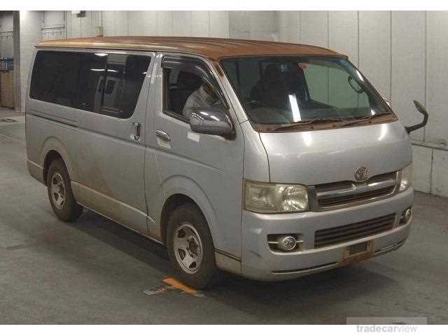 2007 Toyota Hiace Van