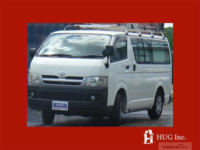 2007 Toyota Hiace Van