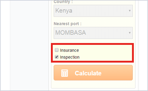 Insurance and Pre-shipment Inspection